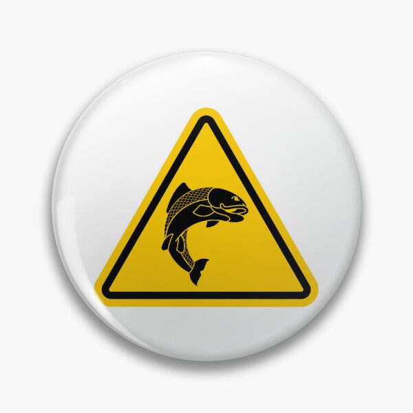 Item preview, Fish road sign designed and sold by Design Kingdom.