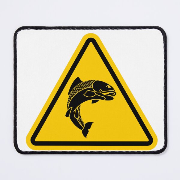 Item preview, Fish road sign designed and sold by Design Kingdom.
