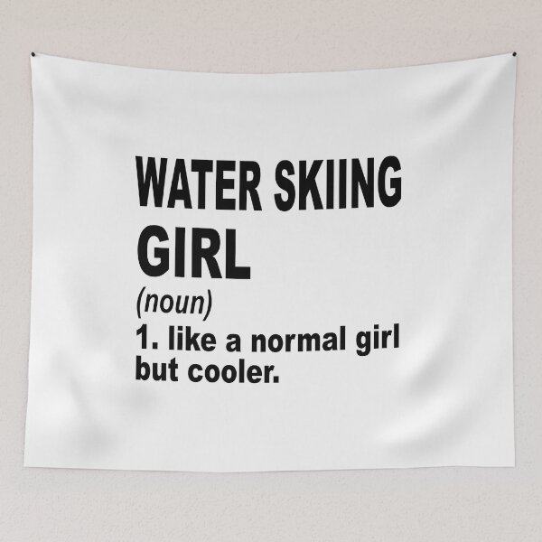 Item preview, water skiing girl like a normal girl but cooler, water skiing Girl, water skiing Mom designed and sold by Dogs Geeky⭐⭐⭐⭐⭐.