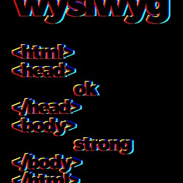 Artwork thumbnail, WYSIWYG by kloiks
