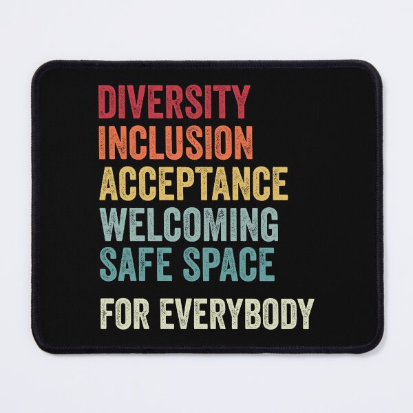 Item preview, Diversity Equity Inclusion Safe Space LGBTQ EQUALITY designed and sold by MagicBoutique.