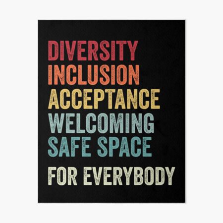 Item preview, Diversity Equity Inclusion Safe Space LGBTQ EQUALITY designed and sold by MagicBoutique.