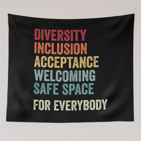 Item preview, Diversity Equity Inclusion Safe Space LGBTQ EQUALITY designed and sold by MagicBoutique.