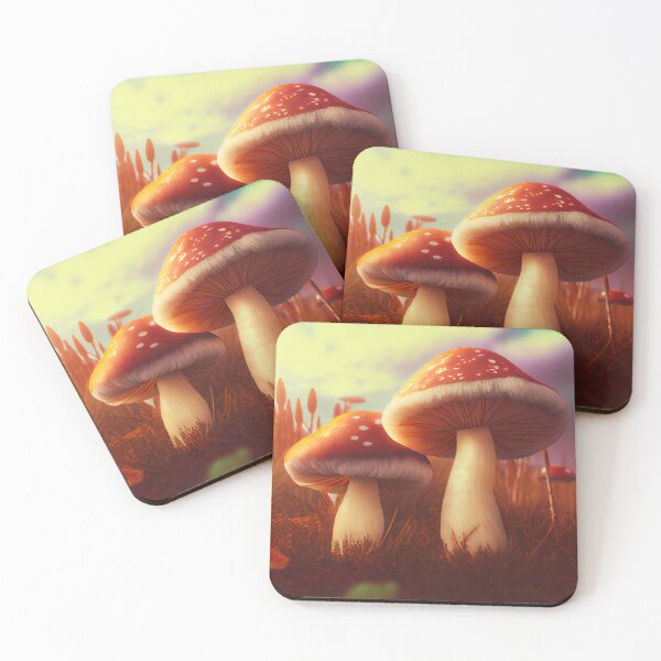 Item preview, Red toadstool in the forest.  designed and sold by Maniock.