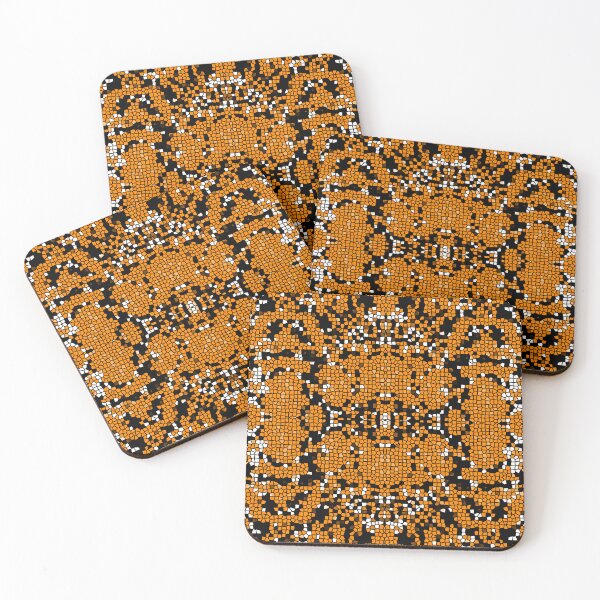 Item preview, Orange Puzzle designed and sold by drape-island.