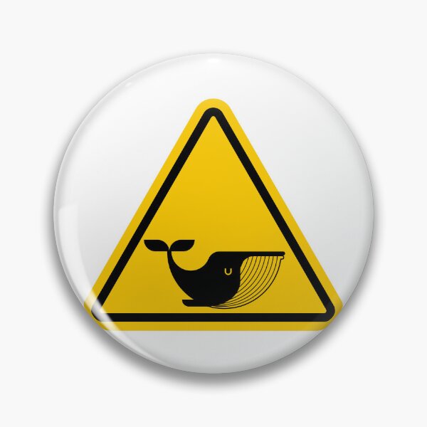 Item preview, Whale road sign designed and sold by Design Kingdom.