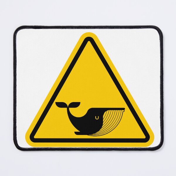 Item preview, Whale road sign designed and sold by Design Kingdom.