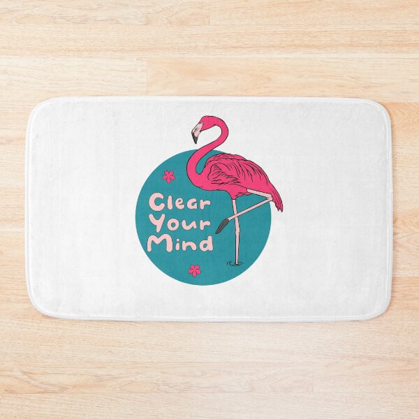 Item preview, Clear Your Mind Kawaii Beautiful Pink Flamingo designed and sold by Awesome 4 all.