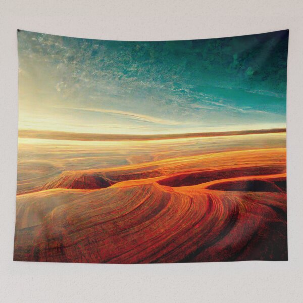 Item preview, Sci Fi Landscape  designed and sold by AiBroughtToLife.