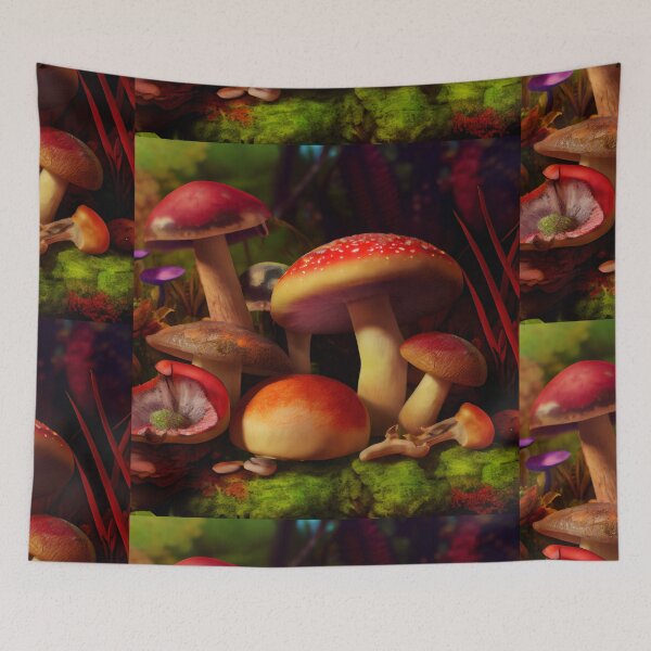 Item preview, Drawing of a poisonous mushroom. designed and sold by Maniock.