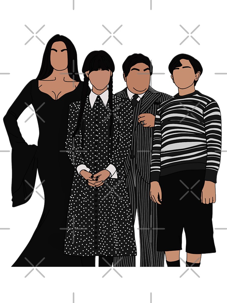 Kid's The Addams Family 2 Wednesday Costume