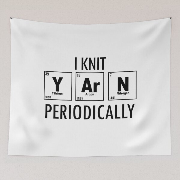 Item preview, I knit periodically funny yarn crochet designed and sold by Majesticoo.