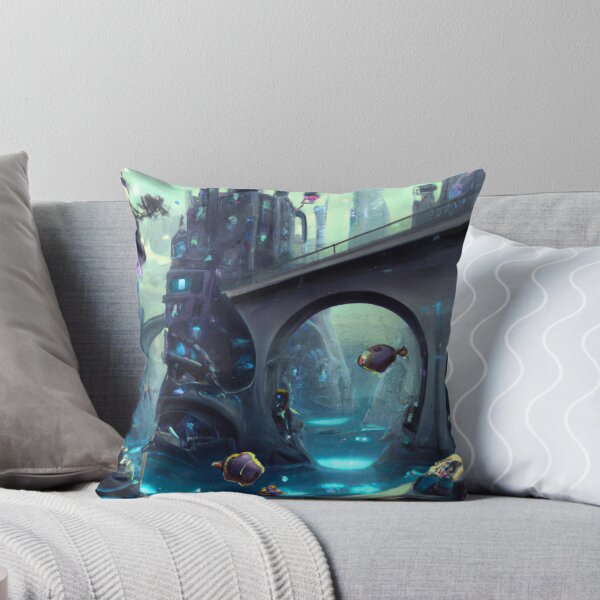 Item preview, Underwater City - Dive into a Futuristic Underwater City - The Future of Submerged Living designed and sold by WBP Mart.