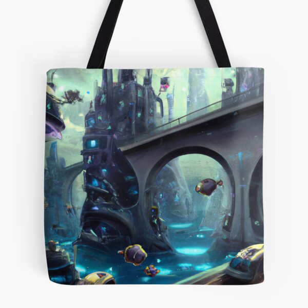 Item preview, Underwater City - Dive into a Futuristic Underwater City - The Future of Submerged Living designed and sold by WBP Mart.