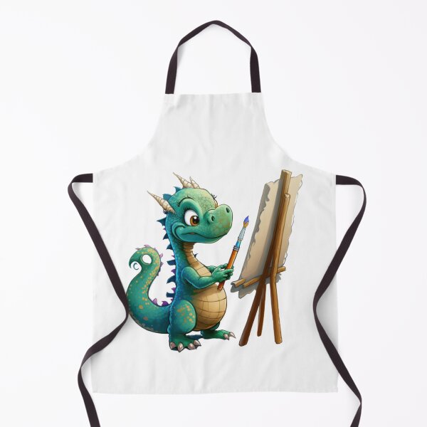 Item preview, Cute Cartoon Dragon Artist - What Should I Create Today designed and sold by BeaconMarketing.