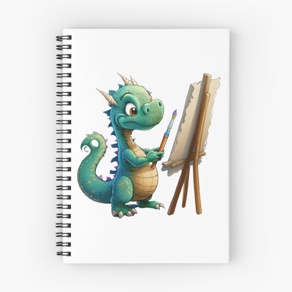 Item preview, Cute Cartoon Dragon Artist - What Should I Create Today designed and sold by BeaconMarketing.