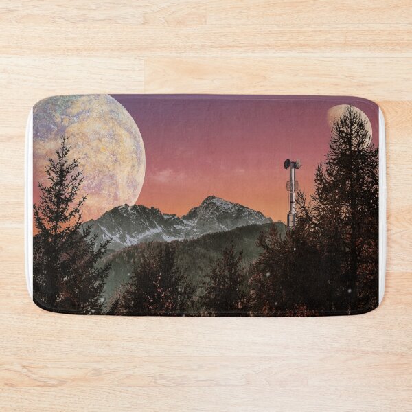 Item preview, Mountains on an Exoplanet in an Alternate Universe at Sunset designed and sold by Caregiverology.