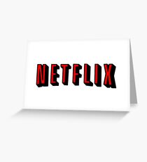 Netflix RED Greeting Card