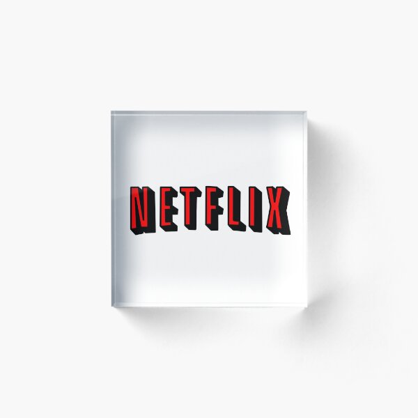 Netflix RED Bloc acrylique