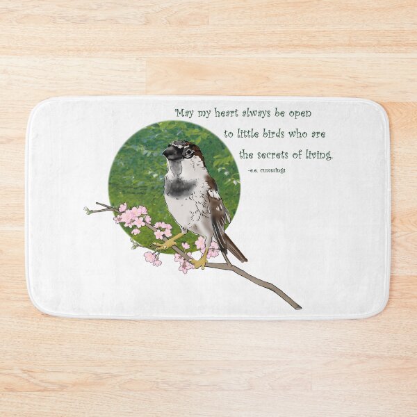 Item preview, Sparrows and blossoms designed and sold by RadMomCreations.