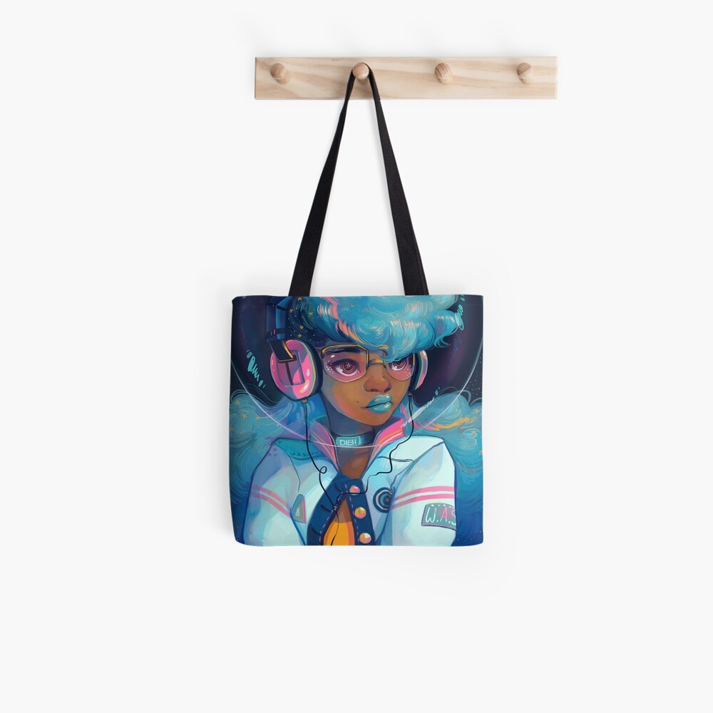 Space Letterman Tote Bag
