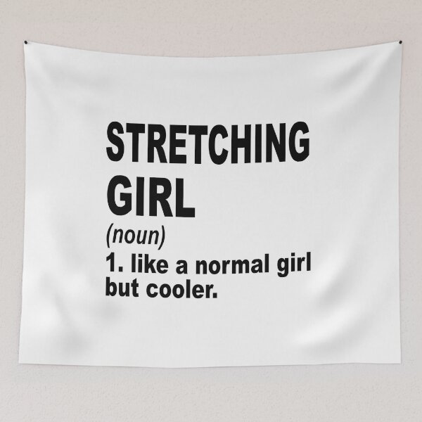 Item preview, stretching girl like a normal girl but cooler, stretching Girl, stretching Mom designed and sold by Dogs Geeky⭐⭐⭐⭐⭐.