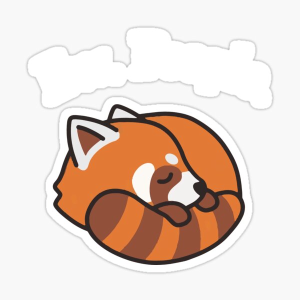 Vista previa del artículo con la obra «Panda rojo», diseñado y vendido por ouchmypancreas.