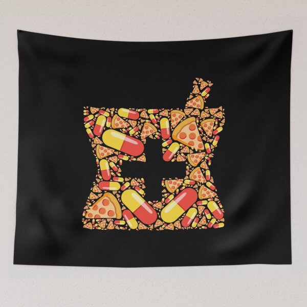 Item preview, Pharmacy Life Pills and Pizza mortar and pestle symbol designed and sold by Designs24U.