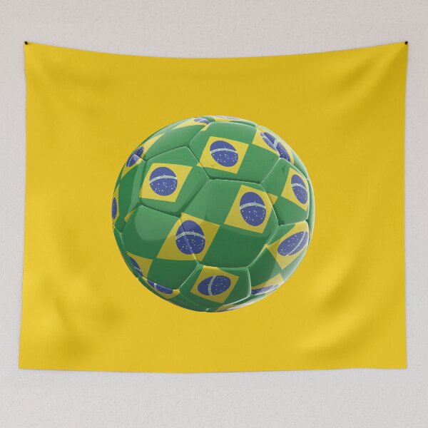 Item preview, Brazil soccer ball designed and sold by Batartiste.