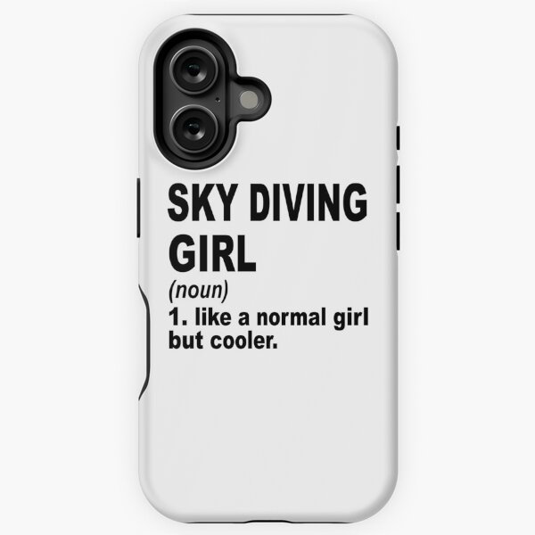 Item preview, sky diving Sister,sky diving girl like a normal girl but cooler designed and sold by Dogs Geeky⭐⭐⭐⭐⭐.