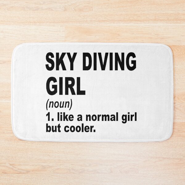 Item preview, sky diving Sister,sky diving girl like a normal girl but cooler designed and sold by Dogs Geeky⭐⭐⭐⭐⭐.
