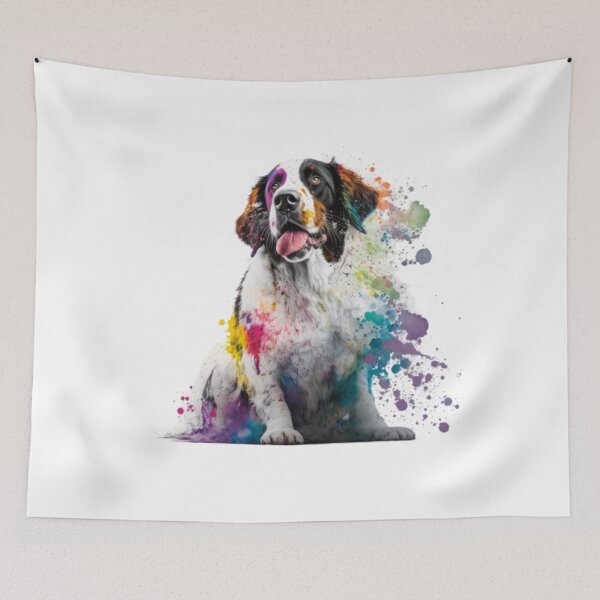 Item preview, Random Paint splash Dog Painting designed and sold by Gamicnum.