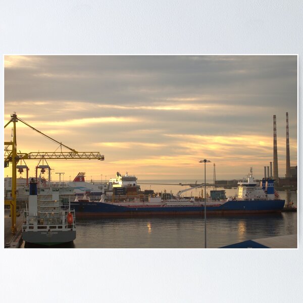 Item preview, Early morning, dockside designed and sold by Kerry LeBoutillier.
