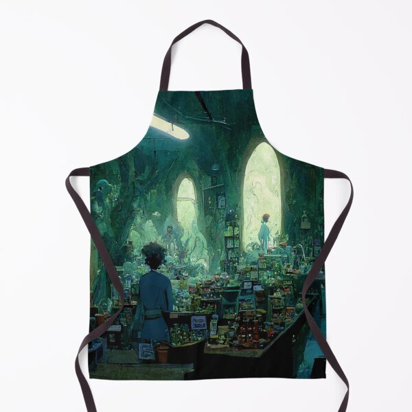 Item preview, Anime Style Messy Potion Shop 1 designed and sold by Styxiann.