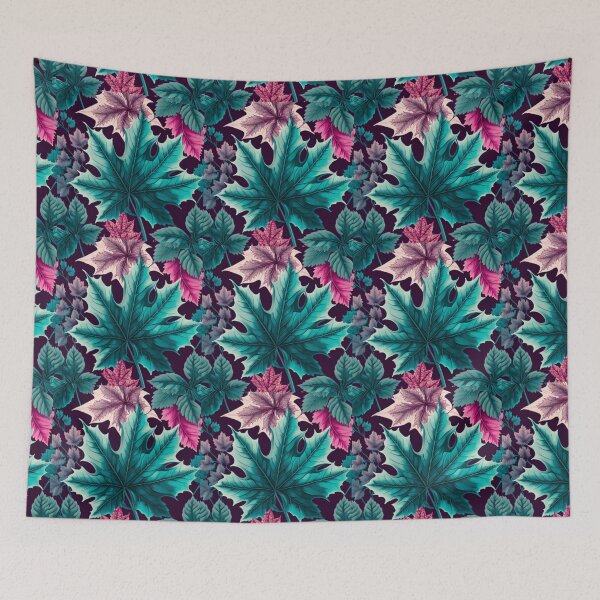 Item preview, Maple Leaves Colorful Seamless Pattern designed and sold by Gamicnum.