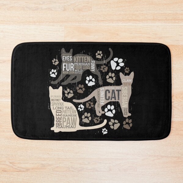 Item preview, Cats Word Clouds designed and sold by derKatzenmensch.