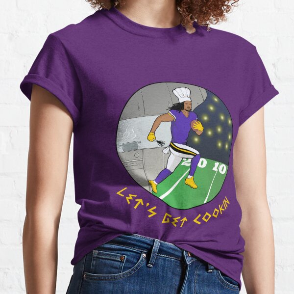 T.J. Hockenson Minnesota Vikings Men's Legend Purple Color Rush T-Shirt