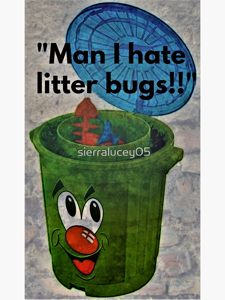 "Litter Bugs" Sticker for Sale by sierralucey05 Redbubble