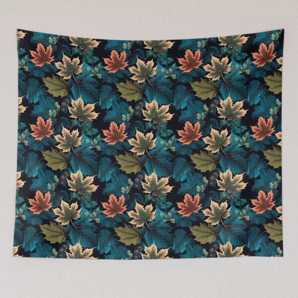 Item preview, Maple Leaves Autumn Colorful Seamless Pattern designed and sold by Gamicnum.