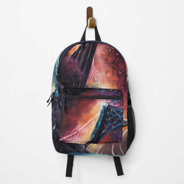 Item preview, SciFi Road Under Bridge - Midjourney designed and sold by BehindCoffee Co.