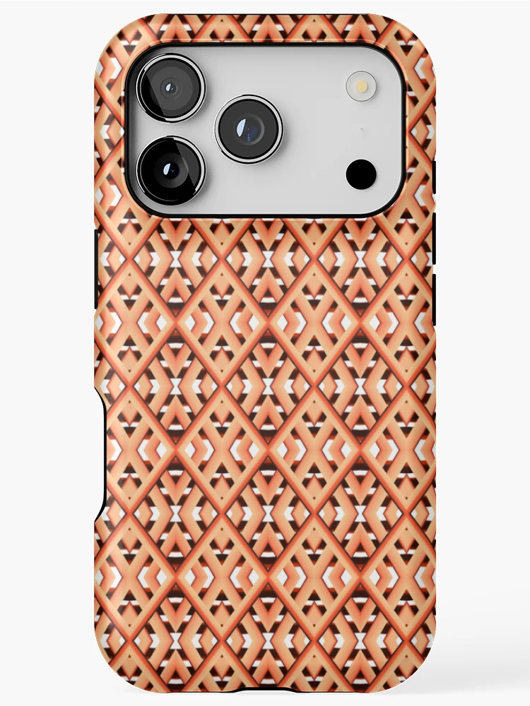Thumbnail 1 of 4, iPhone Case, Light Orange pattern designed and sold by Work of art Shop.