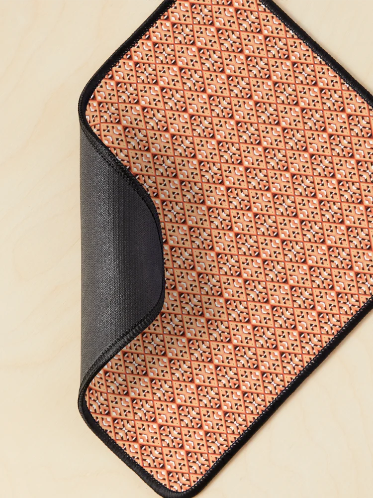 Thumbnail 2 of 5, Mouse Pad, Light Orange pattern  designed and sold by Work of art Shop.