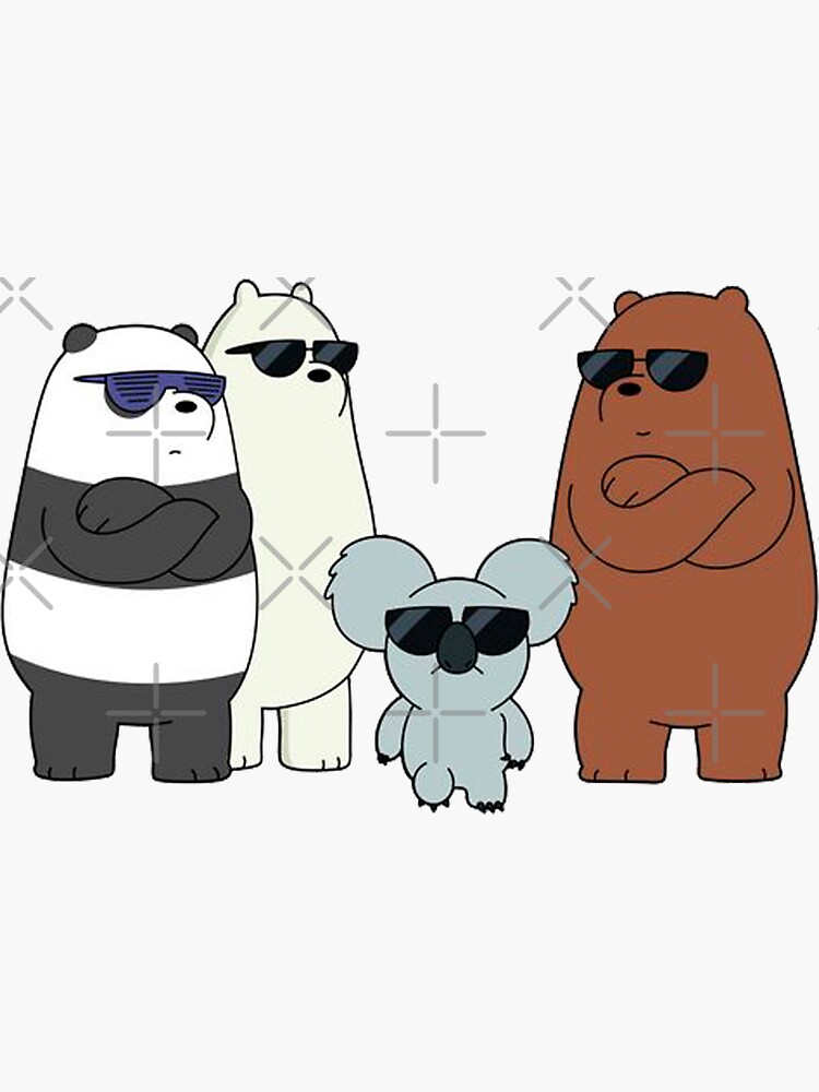 Nom Nom - We Bare Bears Sticker