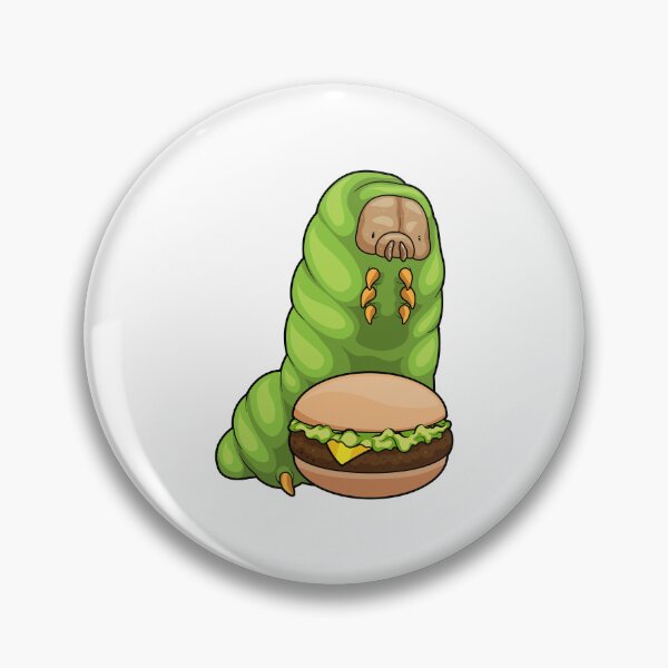 Item preview, Caterpillar Cheeseburger designed and sold by Snabdesign84.