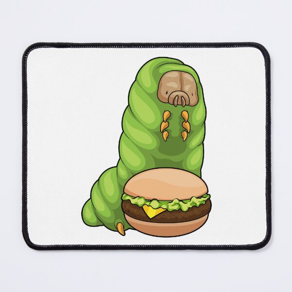 Item preview, Caterpillar Cheeseburger designed and sold by Snabdesign84.