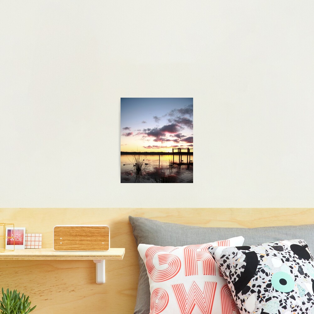 Sunrise over Lake Joondalup Photographic Print