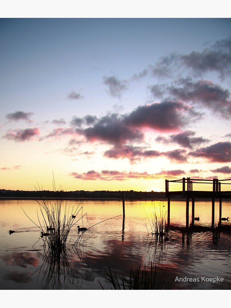 Sunrise over Lake Joondalup by mistered