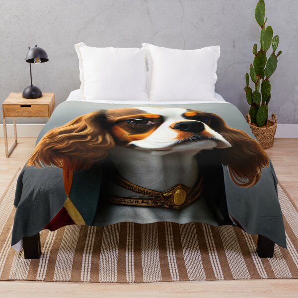 Item preview, Rey Charles Spaniel perro Cavalier designed and sold by MrJuddart.