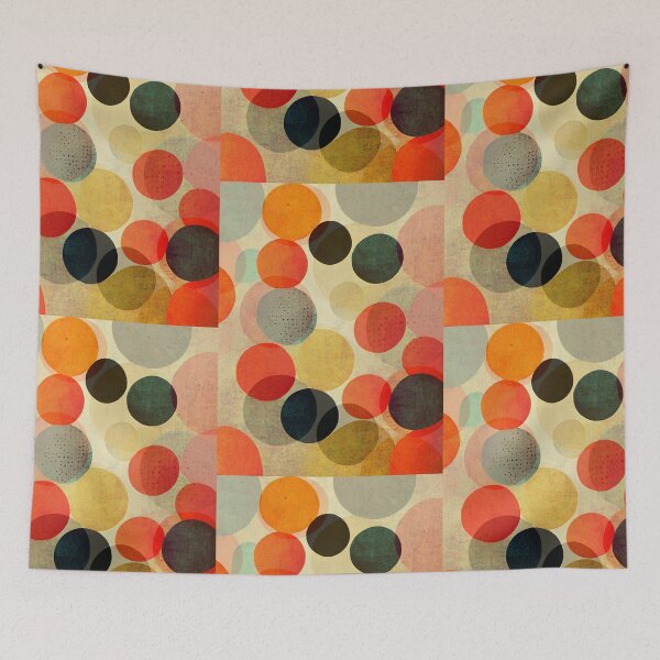 Item preview, Colorful Circles Pastel Style Pattern designed and sold by ZaxCraft.