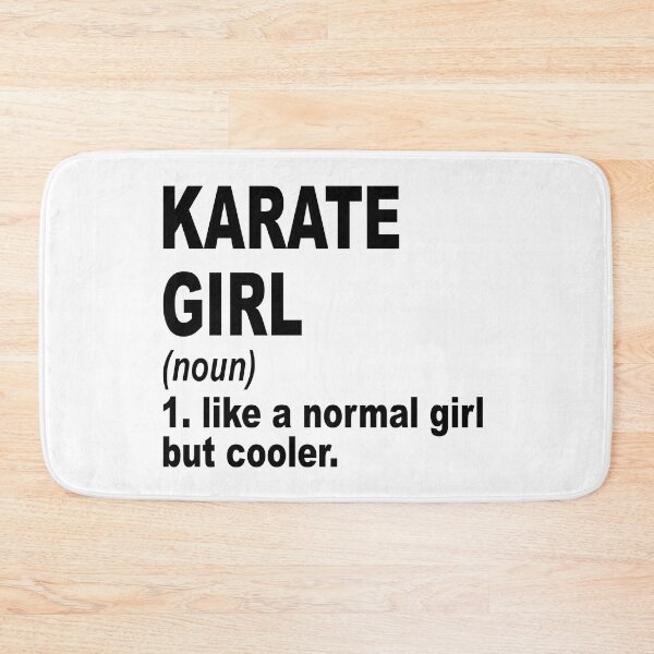 Item preview, karate girl like a normal girl but cooler, karate Girl, karate Mom designed and sold by Dogs Geeky⭐⭐⭐⭐⭐.